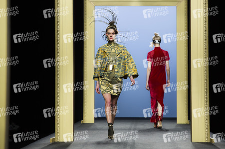 Miguel Marinero Fashion Show auf der Mercedes-Benz Fashion Week Madrid AW 2017