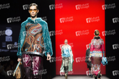 Custo Fashion Show auf der Mercedes-Benz Fashion Week Madrid AW 2017