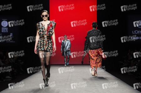 Custo Fashion Show auf der Mercedes-Benz Fashion Week Madrid AW 2017