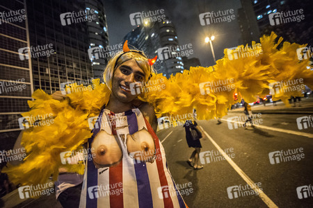 Brazilian Carnival in Sao Paulo