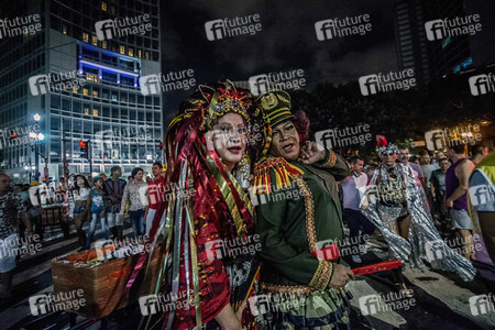 Brazilian Carnival in Sao Paulo