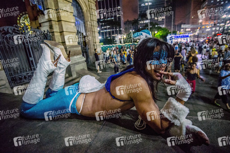 Brazilian Carnival in Sao Paulo