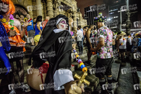 Brazilian Carnival in Sao Paulo