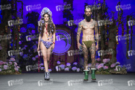 Francis Montesinos Fashion Show auf der Mercedes-Benz Fashion Week Madrid AW 2017
