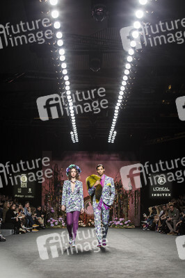 Francis Montesinos Fashion Show auf der Mercedes-Benz Fashion Week Madrid AW 2017