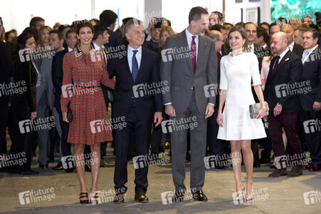 Die spanischen Royals auf der Kunstmesse ACRO in Madrid