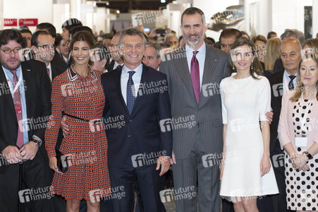 Die spanischen Royals auf der Kunstmesse ACRO in Madrid