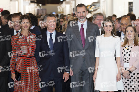 Die spanischen Royals auf der Kunstmesse ACRO in Madrid