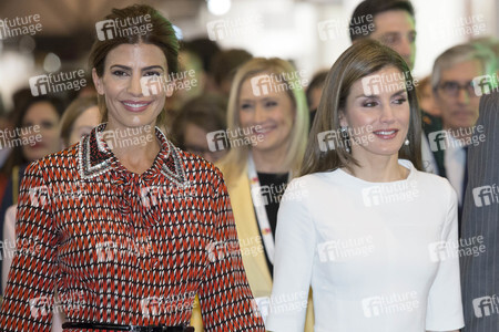 Die spanischen Royals auf der Kunstmesse ACRO in Madrid