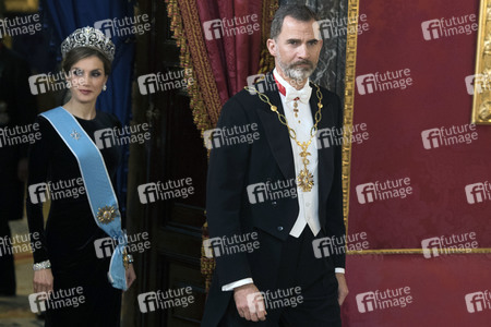 Gala Dinner für den Präsidenten von Argentinien in Madrid