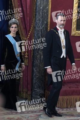 Gala Dinner für den Präsidenten von Argentinien in Madrid