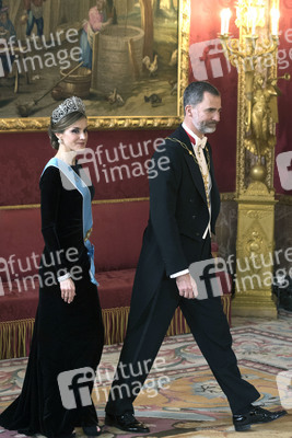 Gala Dinner für den Präsidenten von Argentinien in Madrid