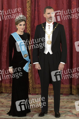 Gala Dinner für den Präsidenten von Argentinien in Madrid