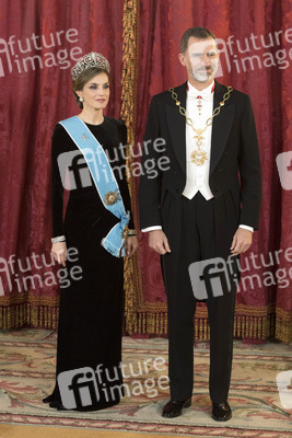 Gala Dinner für den Präsidenten von Argentinien in Madrid