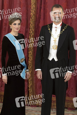 Gala Dinner für den Präsidenten von Argentinien in Madrid