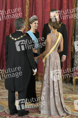 Gala Dinner für den Präsidenten von Argentinien in Madrid