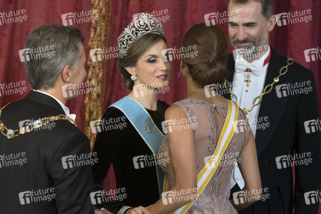 Gala Dinner für den Präsidenten von Argentinien in Madrid