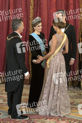 Gala Dinner für den Präsidenten von Argentinien in Madrid