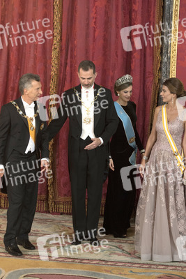 Gala Dinner für den Präsidenten von Argentinien in Madrid