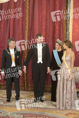 Gala Dinner für den Präsidenten von Argentinien in Madrid