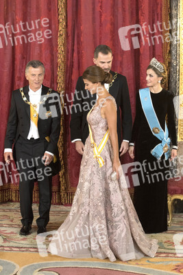 Gala Dinner für den Präsidenten von Argentinien in Madrid