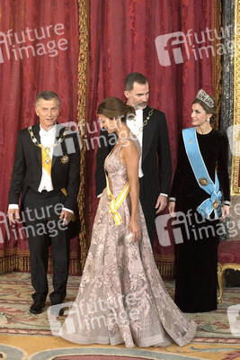 Gala Dinner für den Präsidenten von Argentinien in Madrid