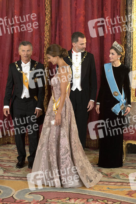 Gala Dinner für den Präsidenten von Argentinien in Madrid
