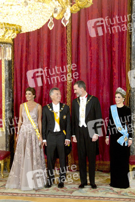 Gala Dinner für den Präsidenten von Argentinien in Madrid