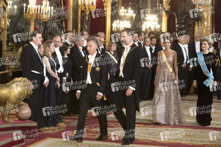 Gala Dinner für den Präsidenten von Argentinien in Madrid