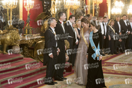 Gala Dinner für den Präsidenten von Argentinien in Madrid
