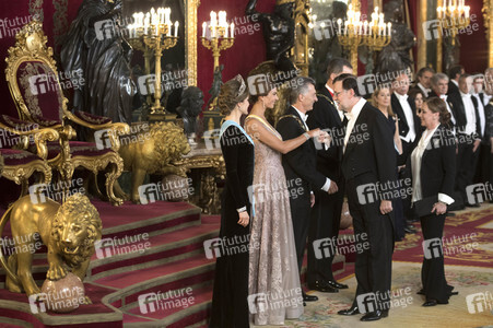 Gala Dinner für den Präsidenten von Argentinien in Madrid