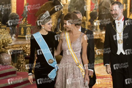 Gala Dinner für den Präsidenten von Argentinien in Madrid