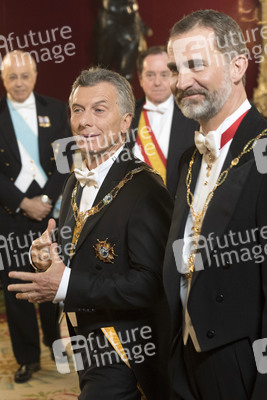 Gala Dinner für den Präsidenten von Argentinien in Madrid