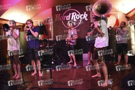 Geburtstagsfeier 15 Jahre Hard Rock Cafe in München