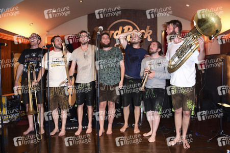 Geburtstagsfeier 15 Jahre Hard Rock Cafe in München