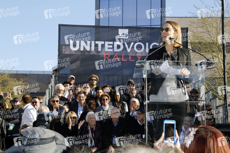 UTA's United Voices Kundgebung in Beverly Hills