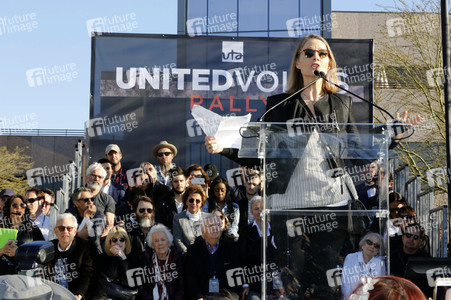 UTA's United Voices Kundgebung in Beverly Hills