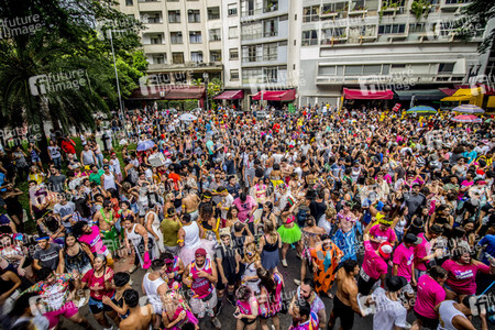 Carnival Parade 'Minhoqueens of the Arouche' in Sao Paulo