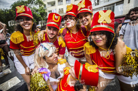 Carnival Parade 'Minhoqueens of the Arouche' in Sao Paulo