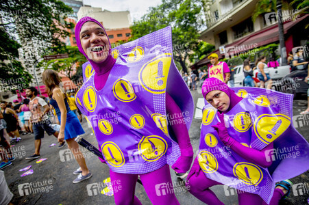 Carnival Parade 'Minhoqueens of the Arouche' in Sao Paulo