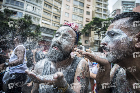 Carnival Parade 'Minhoqueens of the Arouche' in Sao Paulo