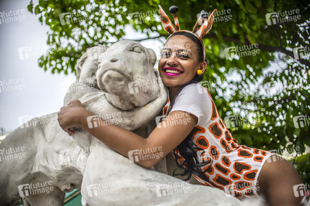 Carnival Parade 'Minhoqueens of the Arouche' in Sao Paulo