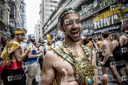 'We came from Egypt' Carnival Parade in Sao Paulo