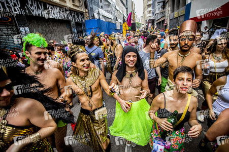 'We came from Egypt' Carnival Parade in Sao Paulo