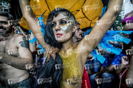 'We came from Egypt' Carnival Parade in Sao Paulo