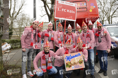Rosenmontagszug 2017 in Köln