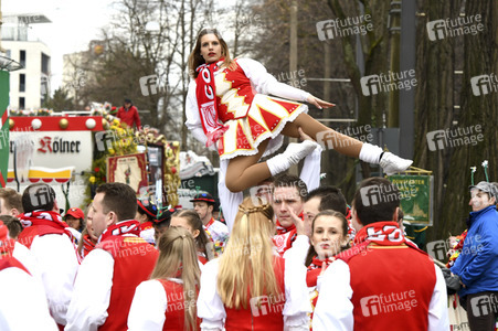 Rosenmontagszug 2017 in Köln