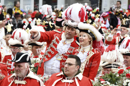 Rosenmontagszug 2017 in Köln
