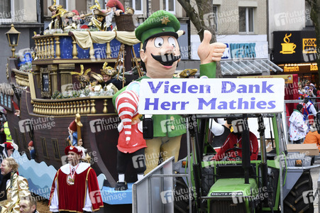 Rosenmontagszug 2017 in Köln