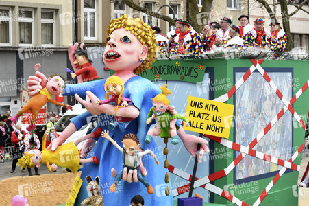 Rosenmontagszug 2017 in Köln